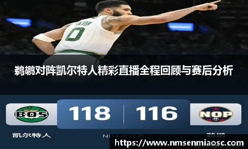 鹈鹕对阵凯尔特人精彩直播全程回顾与赛后分析